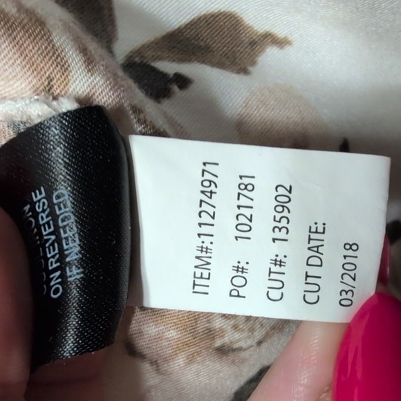 Torrid White Floral Challis Overskirt Romper - Picture 10 of 10